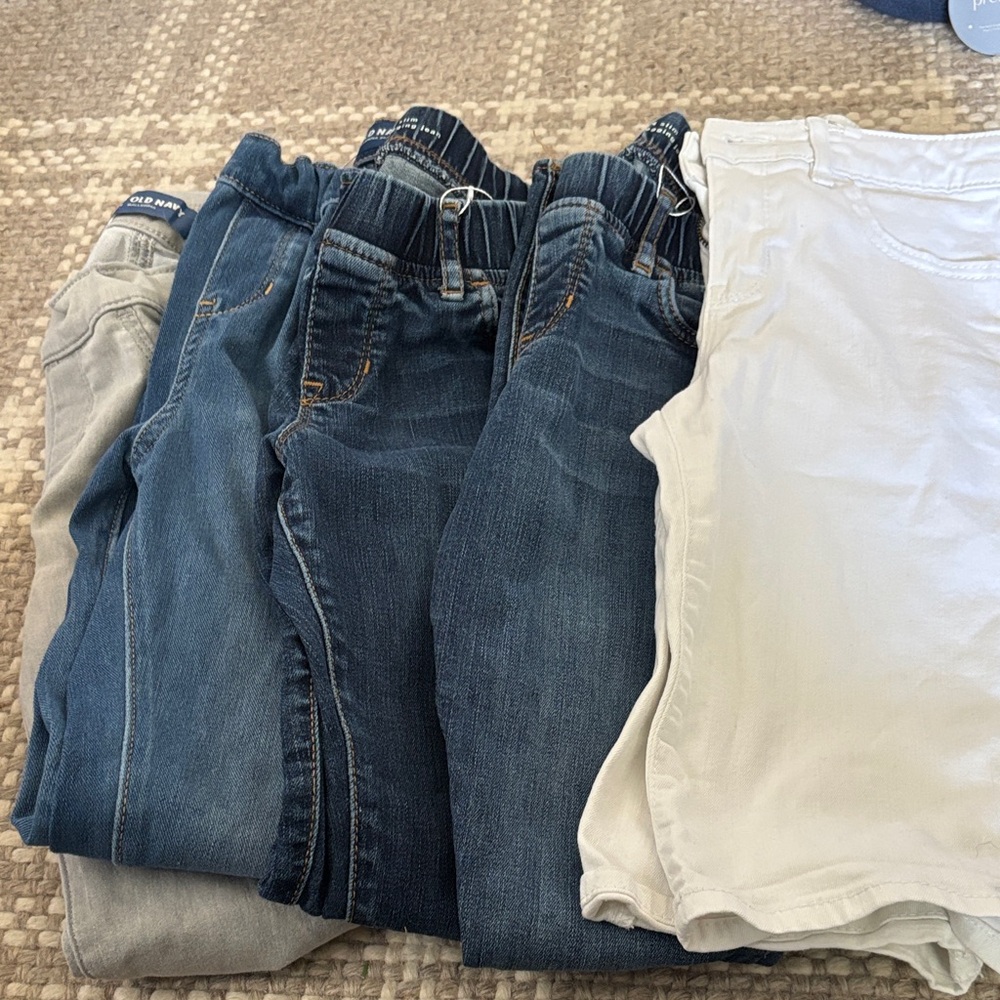 14 and 14 slim jeggings and shorts